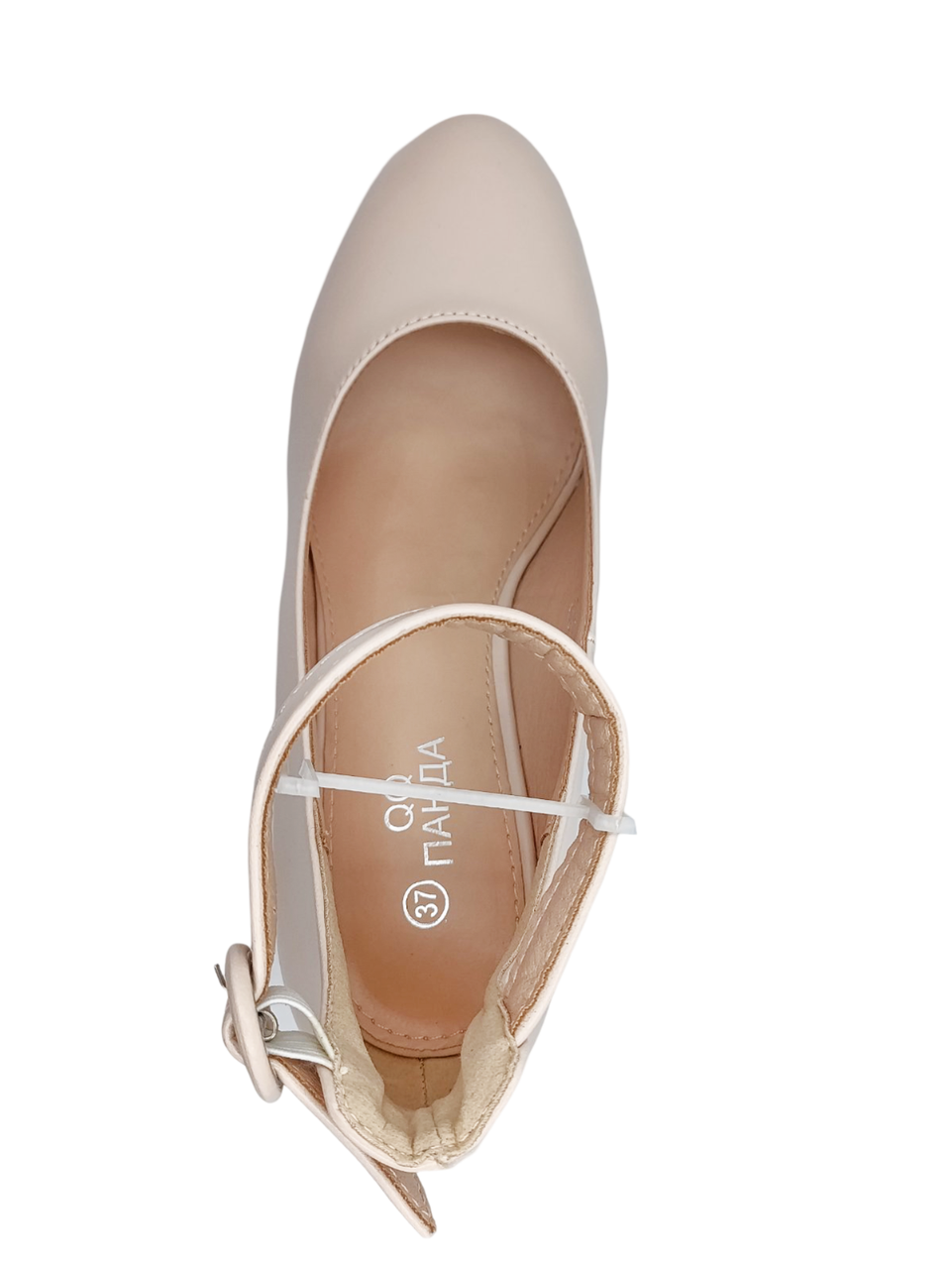 Туфли женские ABA р. 40 Бежевый (QQ6-44) - фото 5 Туфли женские ABA р. 40 Бежевый (QQ6-44) - фото 5