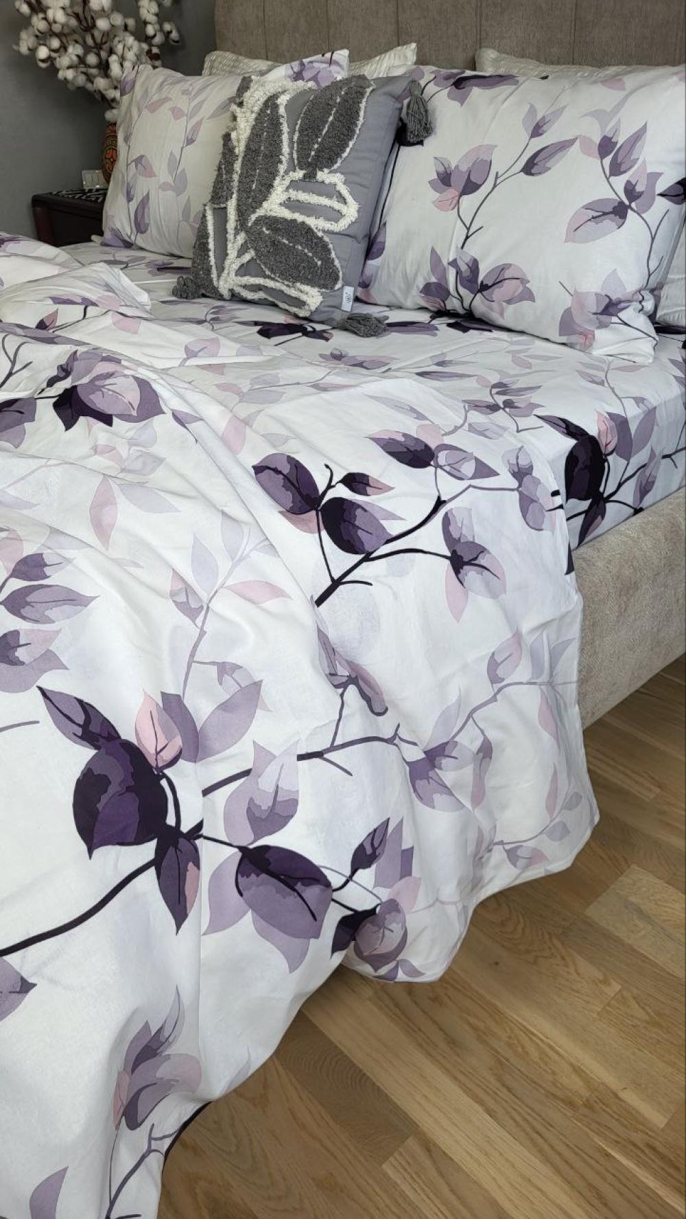 Комплект постельного белья на резинке Мона Лиза бязь PREMIUM двуспальный/наволочки 50х70/70х70 см (8973) - фото 5 Комплект постельного белья на резинке Мона Лиза бязь PREMIUM двуспальный/наволочки 50х70/70х70 см (8973) - фото 5