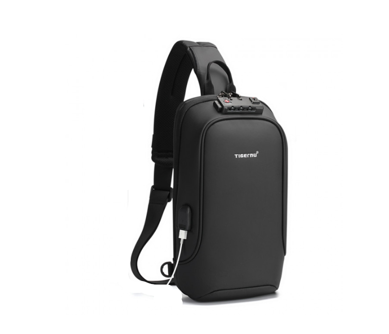 Рюкзак городской Tigernu с антивандальной защитой Black (S8102)