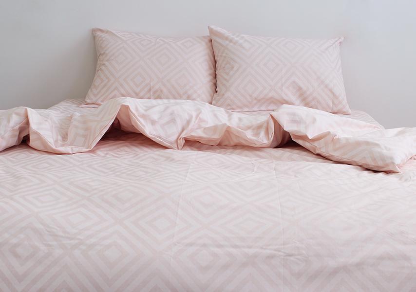 Комплект постельного белья R124pink полуторный (29-77-TAG1,5-sp-862-1)