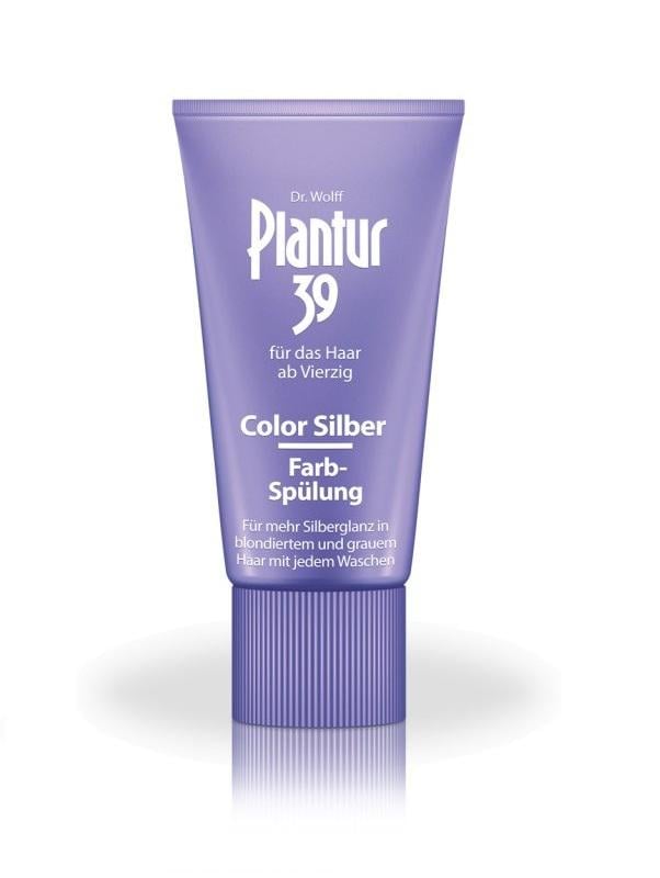Кондиционер женский от выпадения волос Plantur 39 Color Silver Conditioner тонирующий для седеющих волос 150 мл (70450)