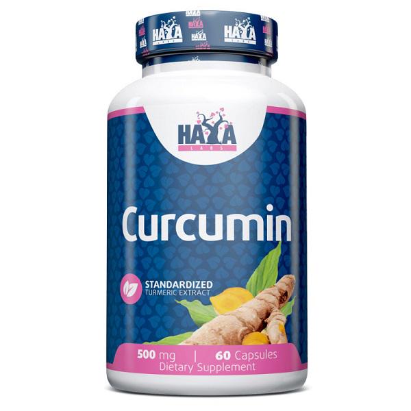 Куркума Haya Labs Curcumin Turmeric Extract 500 mg 60 caps