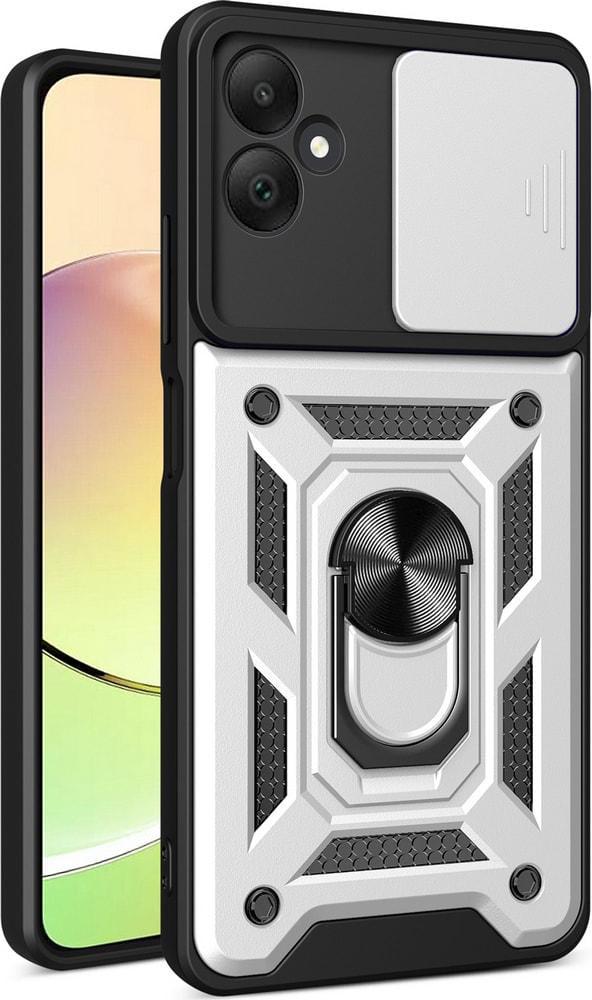 Чехол с защитой камеры 3DGuard Samsung Galaxy A05 A055 Silver (34709-59)