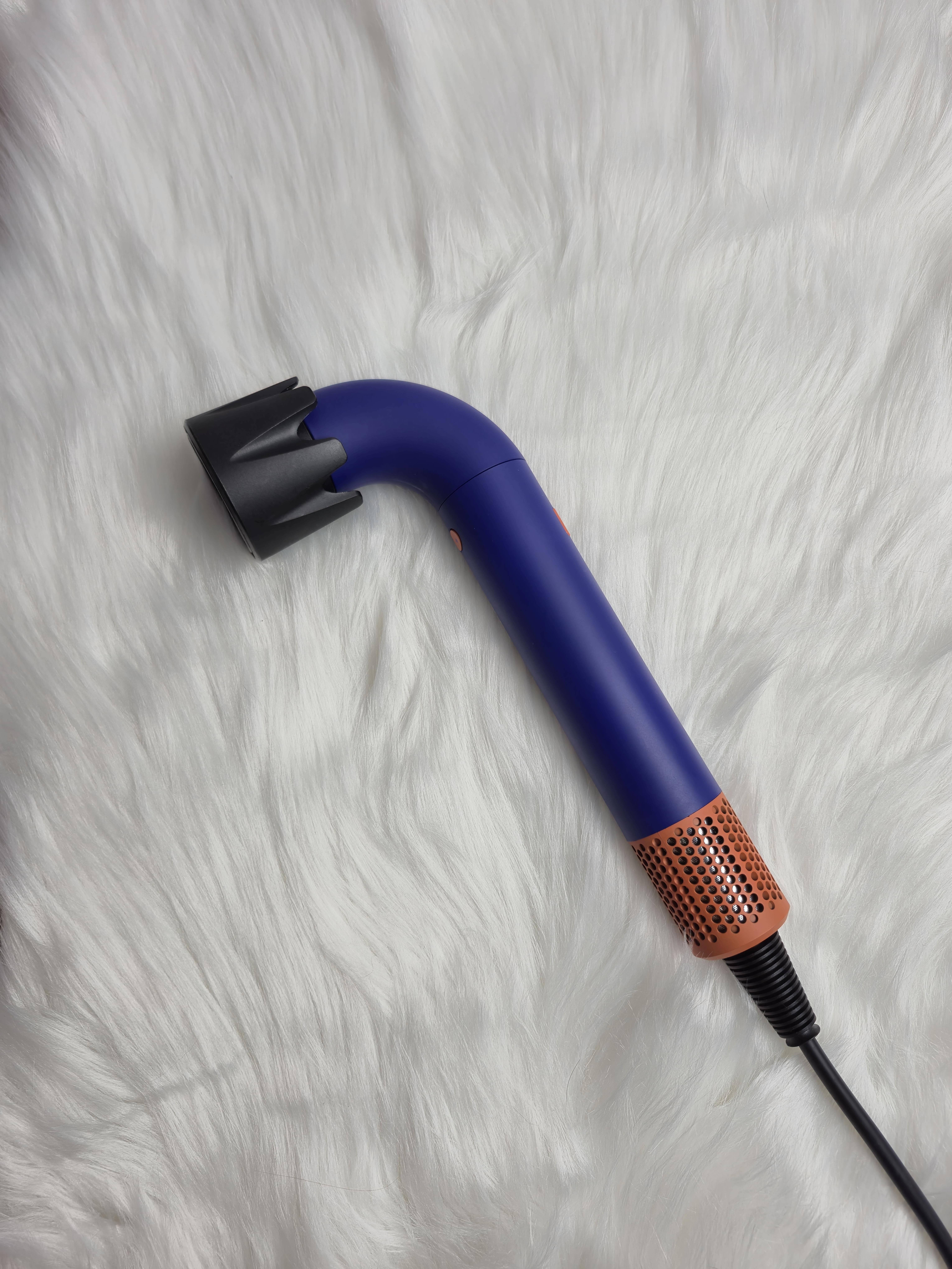 Фен для волосся Super Hair Dryer буквою Г 1 насадка 1600 Вт Синій (20015) Фен для волосся Super Hair Dryer буквою Г 1 насадка 1600 Вт Синій (20015)
