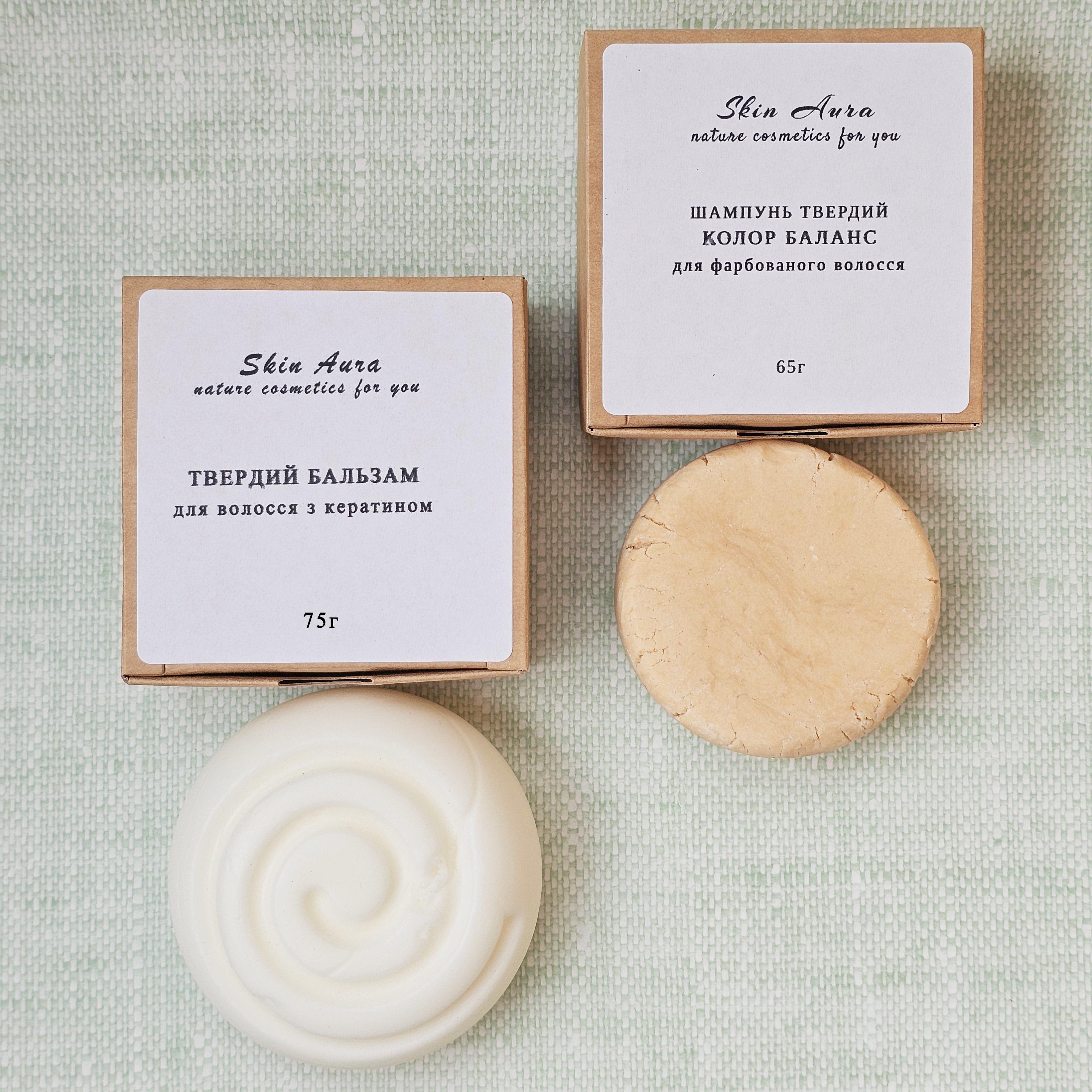 Набір для щоденного догляду за фарбованим волоссям шампунь твердий і кондиціонер з кератином (28534038) Набір для щоденного догляду за фарбованим волоссям шампунь твердий і кондиціонер з кератином (28534038)