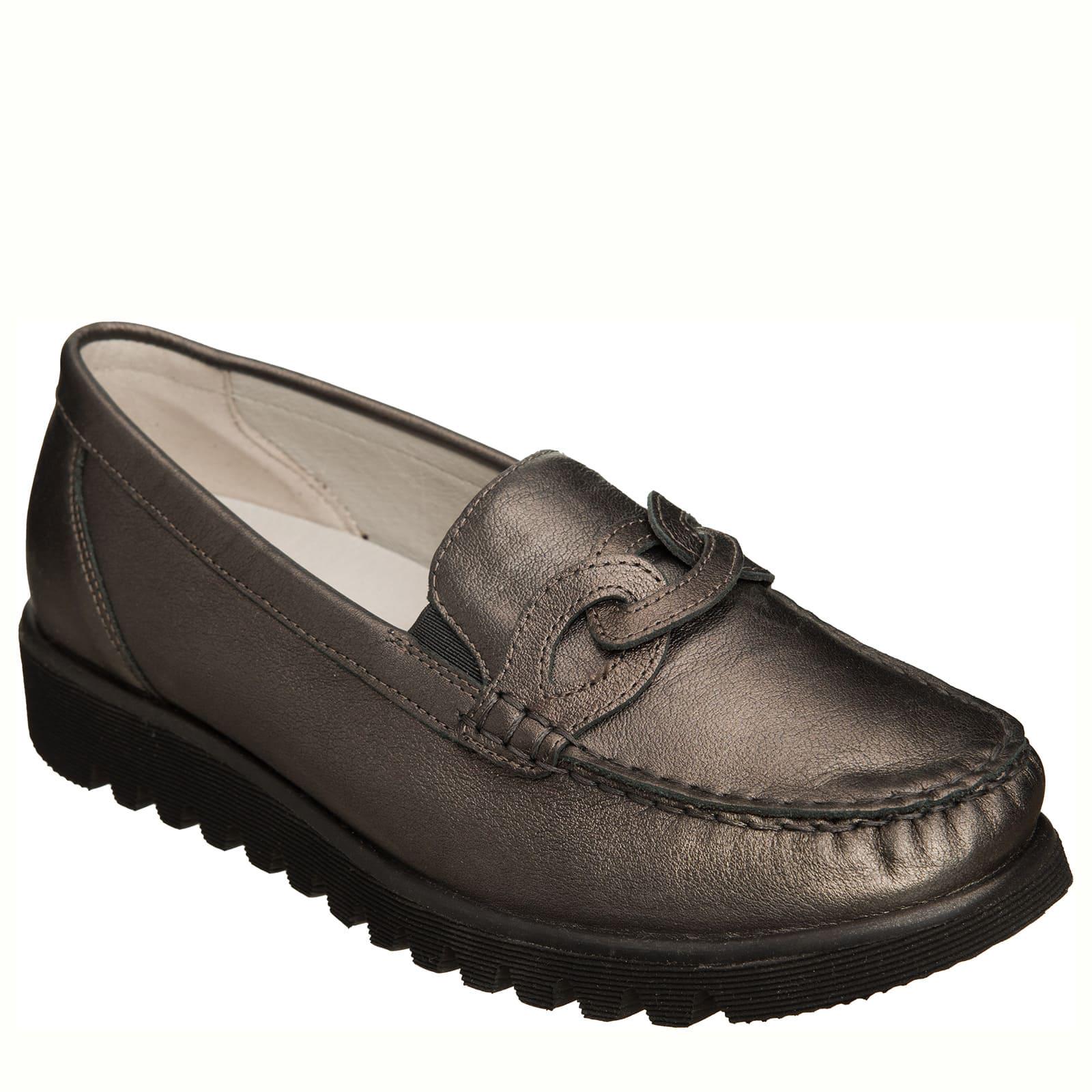 Лоферы женские Waldlaufer р. 37 Бронзовый (92405328)