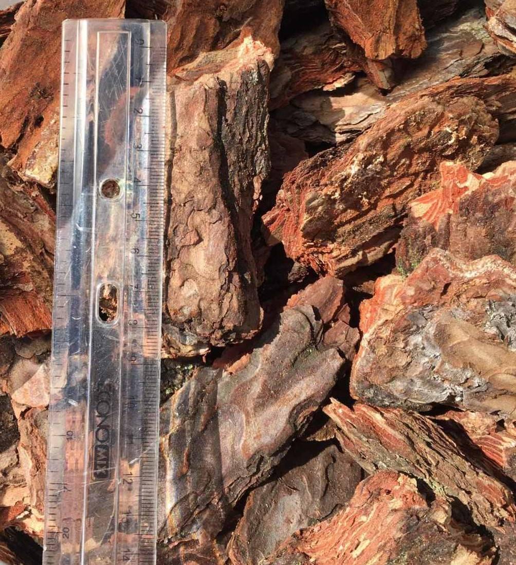 Кора соснова мульча фракція від 5 до 10 см 50 л - фото 2 Кора соснова мульча фракція від 5 до 10 см 50 л - фото 2