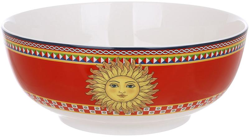 Салатник фарфоровый Sicilia Sole 1600 мл Салатник фарфоровый Sicilia Sole 1600 мл