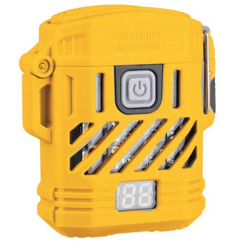 Фонарь-зажигалка MULTIFUNCTIONAL D53-2LED Yellow