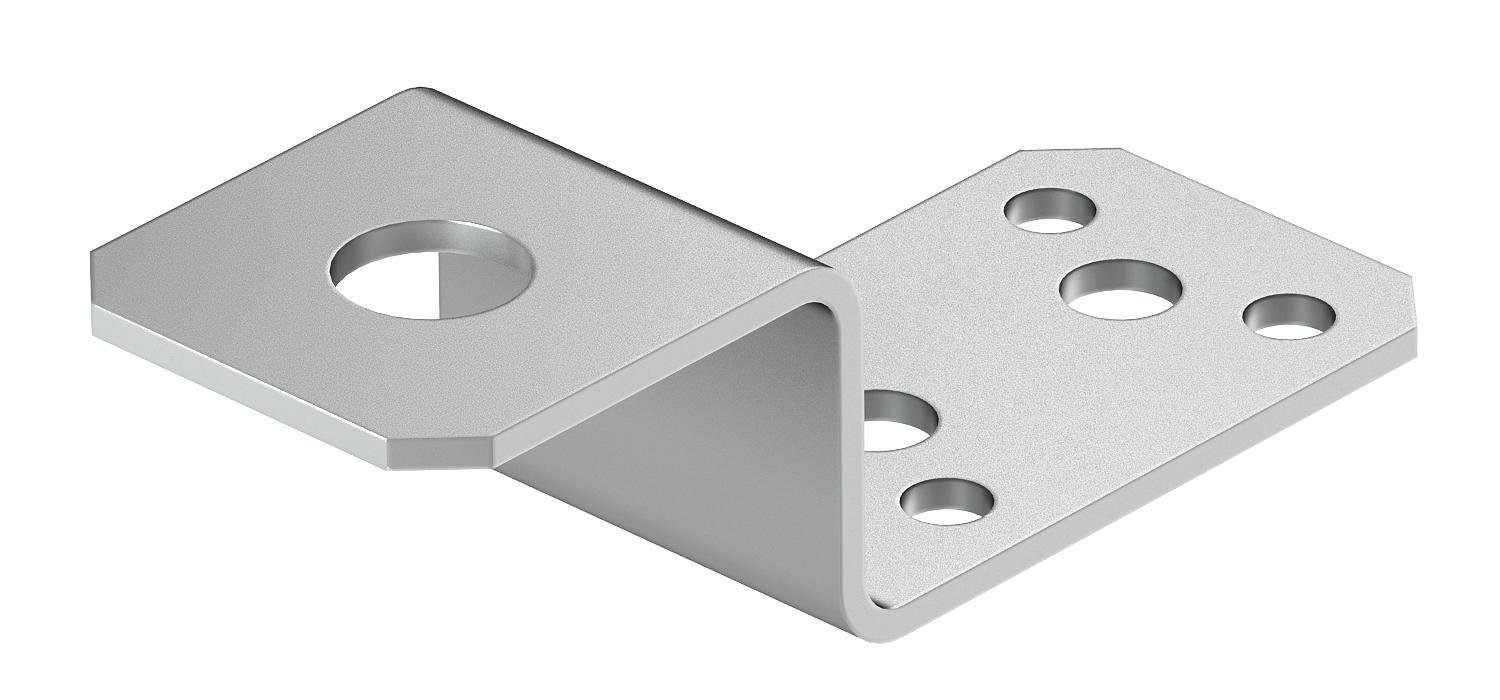 Пластина подключения OBO bettermann 82x30x24 мм алюминий (5320704)