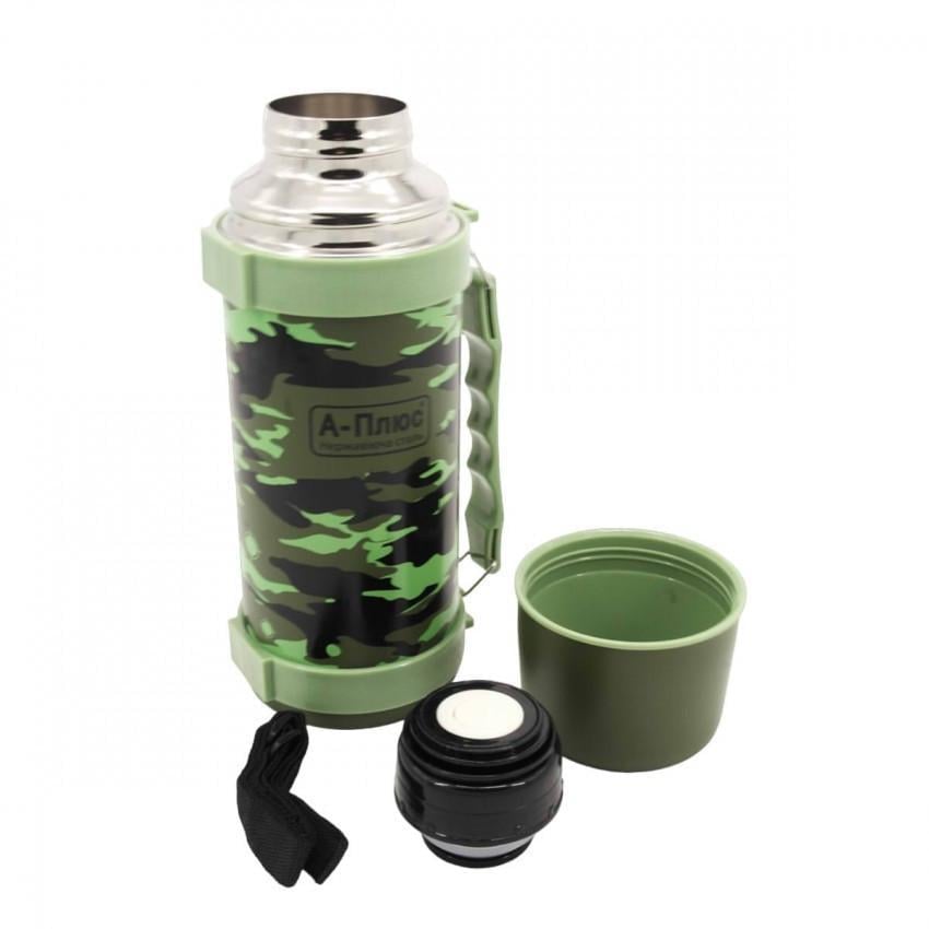 Термос A-PLUS 1760 із нержавіючої сталі 1 л (1914990520) - фото 2