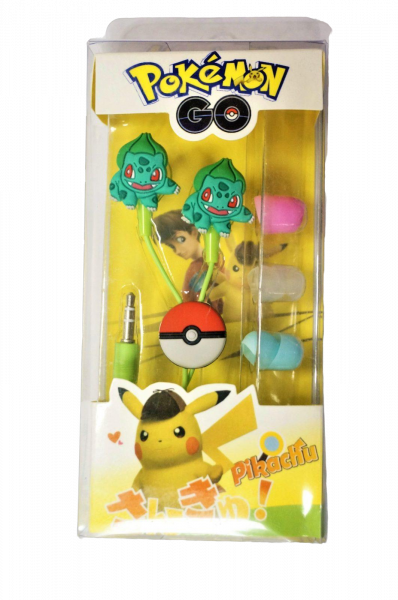 Наушники Optima Mp3 Pokemon Go Bulbasaur 3,5 мм Green