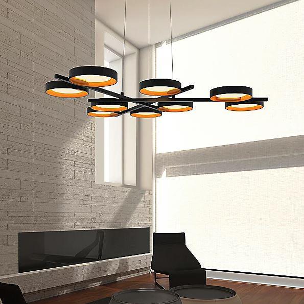 Люстра L110 9P LED Orange (9319588)