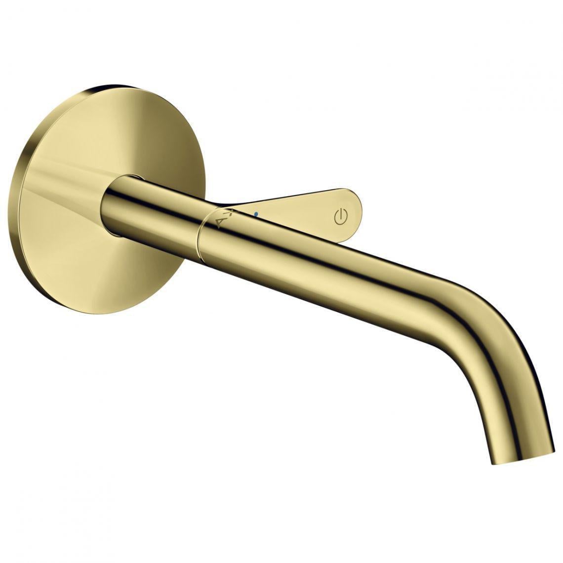 Змішувач для раковини Axor One Select 220 зі стіни Polished Gold Optic (48112990)