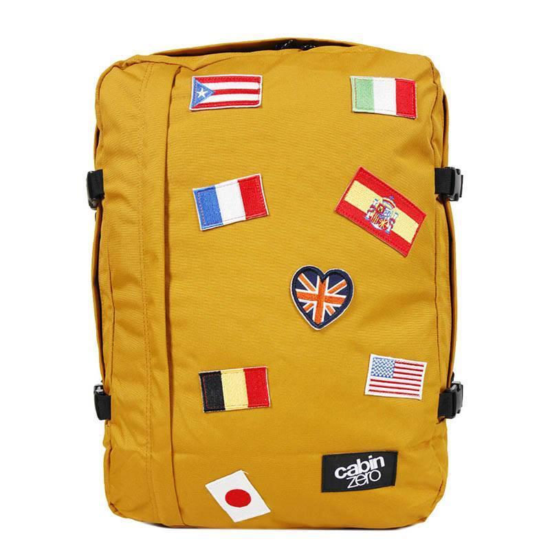Сумка-рюкзак CabinZero Classic с отделением для ноутбука Flags 15" 44 л Orange Chill (Cz14 - 1309)