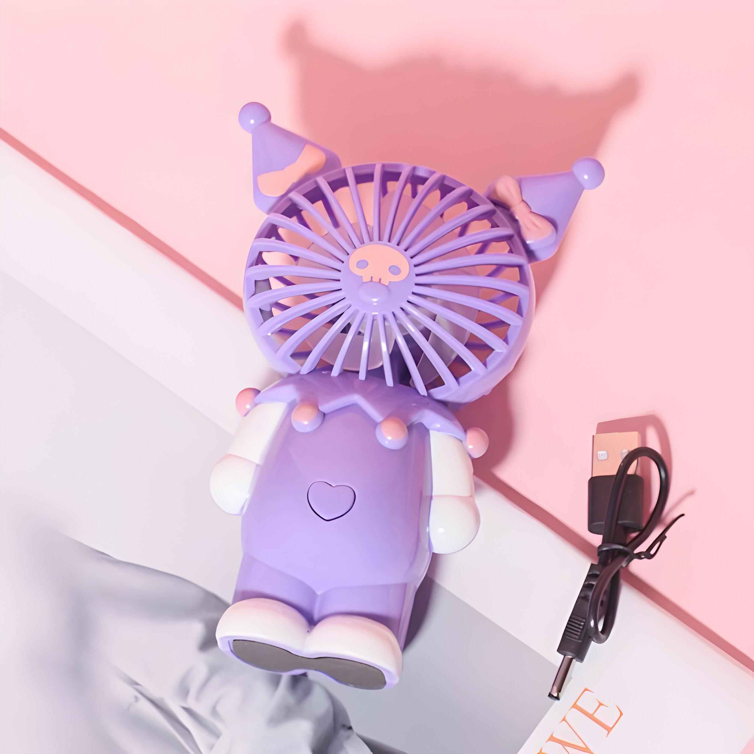 Дитячий вентилятор Куромі Бузковий (6829) - фото 6