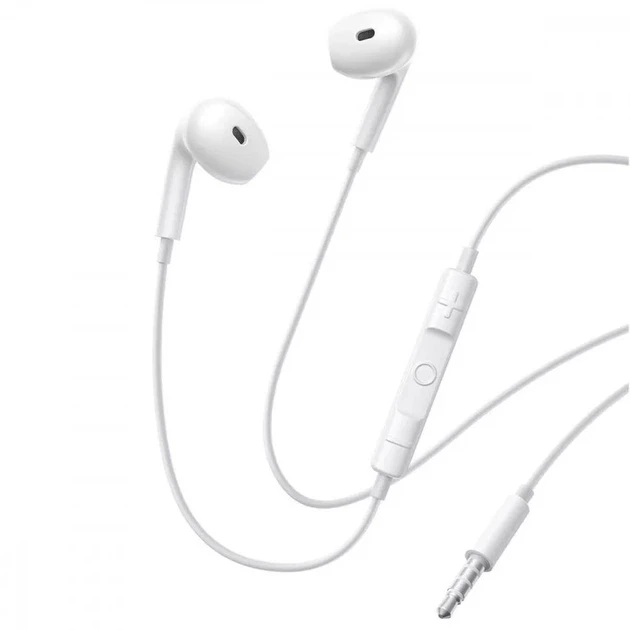 Наушники BASEUS Encok HZ19 3.5mm Wired Earphones A00182301213-00 White (34185578)