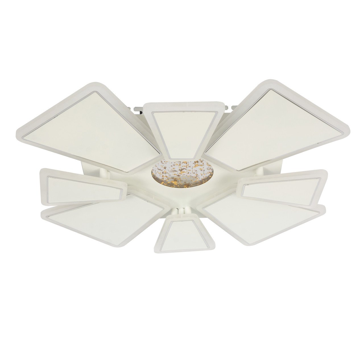 Люстра LED потолочная Sunlight 5891/4+4 Белый