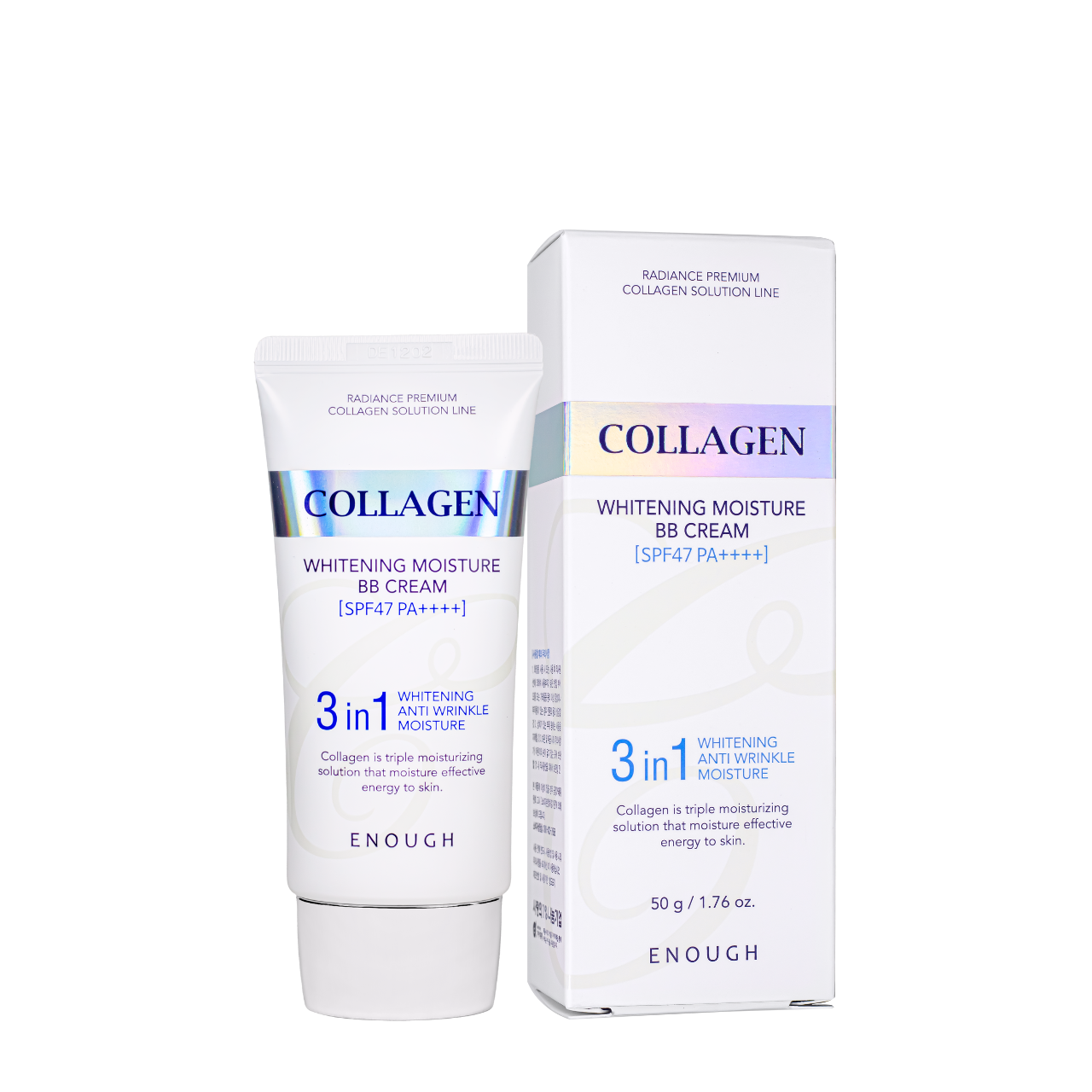 Тональный BB-крем Enough Collagen Whitening Moisture BB Cream SPF47 PA+++ (23939177)