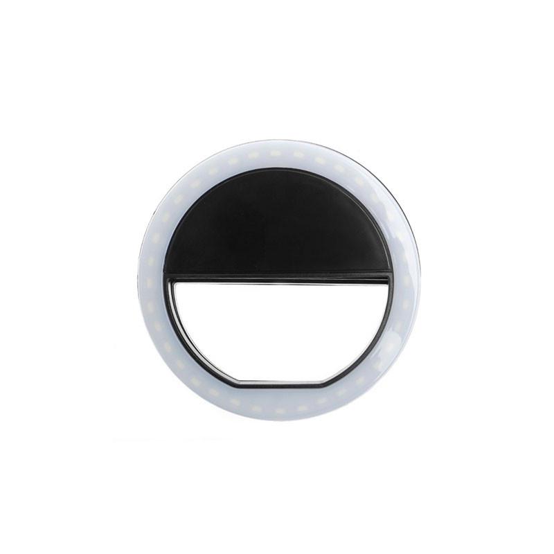 Кольцо для селфи Booyiin SG04 светодиодное Black