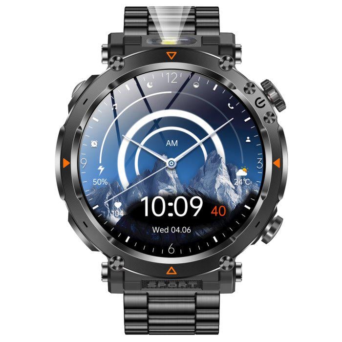 Смарт-годинник UWatch Smart Avation Pro Steel Black з ремінцями 2 шт. (1999) - фото 3 Смарт-годинник UWatch Smart Avation Pro Steel Black з ремінцями 2 шт. (1999) - фото 3