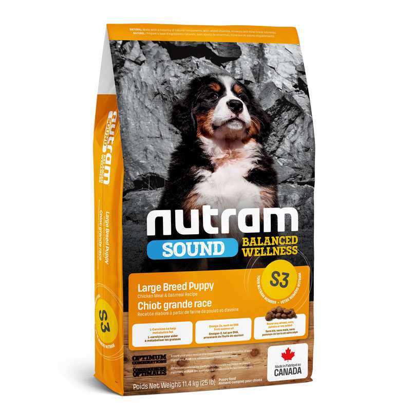 Сухой корм для щенков S3 Sound Balanced Wellness Puppy Large Breed с курицей 11,4 кг (30519)
