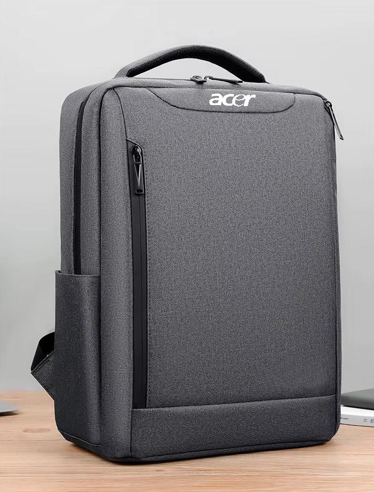 Міський рюкзак 2106-1 для ноутбука Acer Асер 15,6 з USB Сірий ( IBN045S5 ) - фото 2 Міський рюкзак 2106-1 для ноутбука Acer Асер 15,6 з USB Сірий ( IBN045S5 ) - фото 2