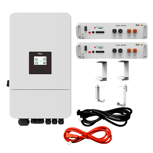 Комплект автономного енергопостачання Deye SUN-15K-SG05LP3-EU 15kW та Pytes E-Box 48100R 10,24kWh White (31559884)