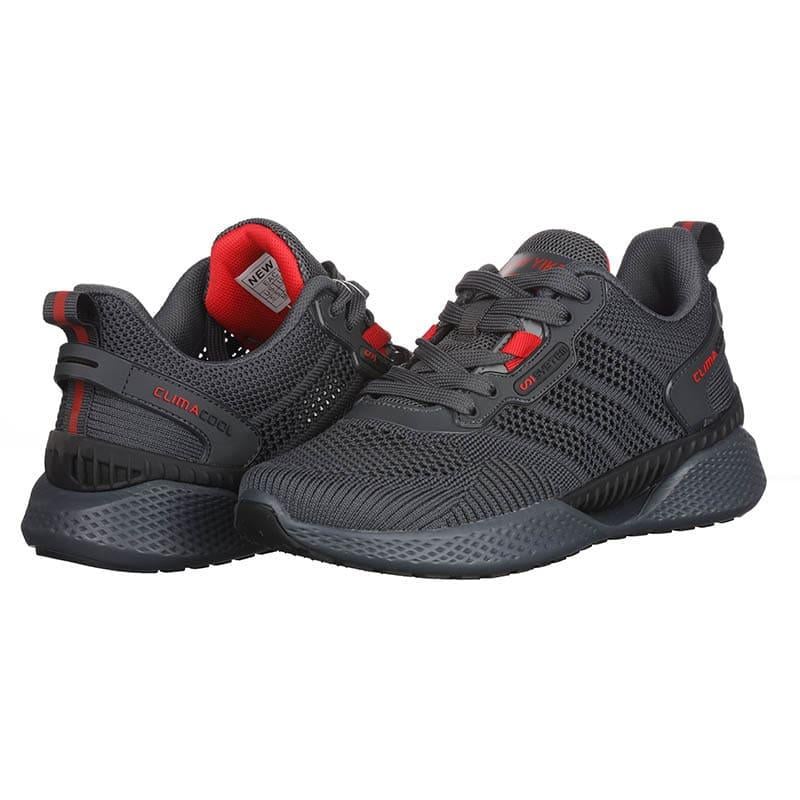 Кроссовки женские Yike B169-2 текстильные р. 40 Темно-серый (20157)