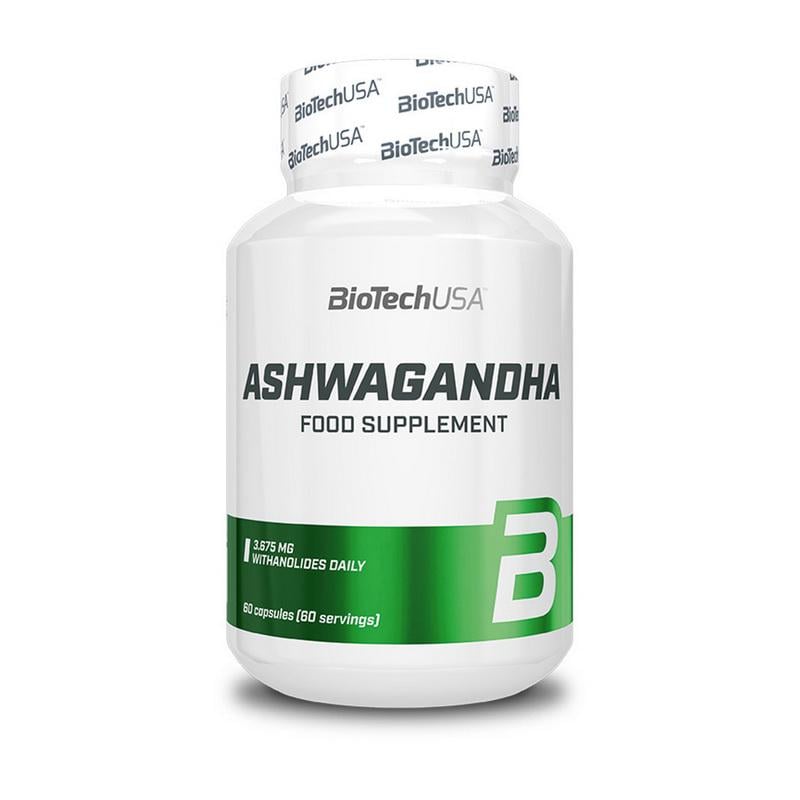 Ашваганда BioTechUSA Ashwagandha 245 мг 60 капс.