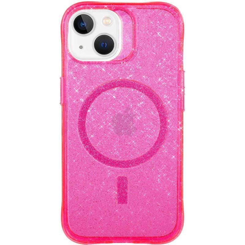 Противоударный Чехол TPU Radiance with MagSafe для Apple iPhone 13 (6.1") Crimson