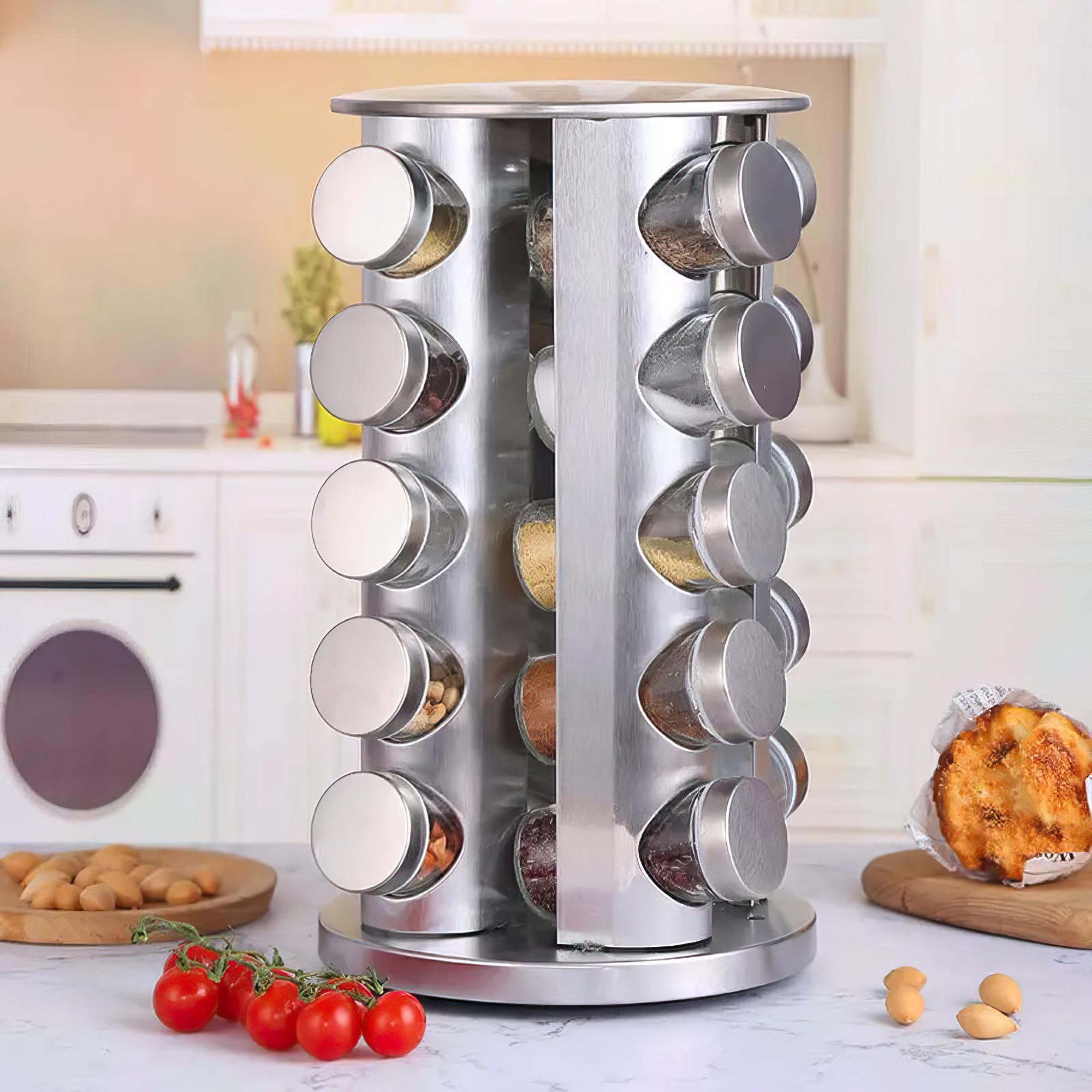 Підставка карусель для спецій Spice Carousel 20 ємностей - фото 2 Підставка карусель для спецій Spice Carousel 20 ємностей - фото 2