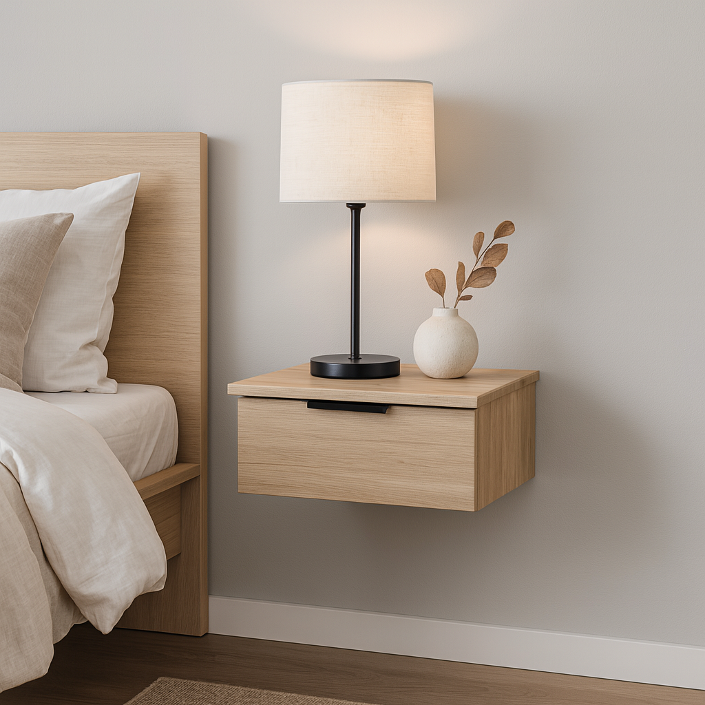 Тумба прикроватная ТП1 SENAM 180х450х310 мм ДСП Дуб Молочный