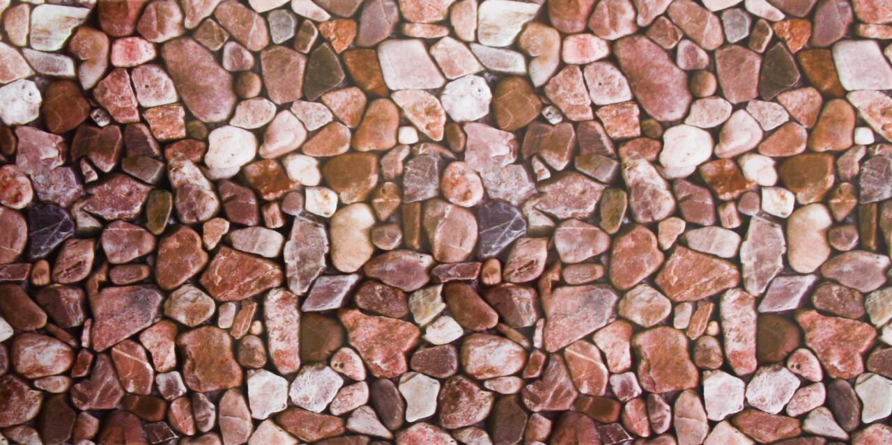 Панель самоклеящаяся глянцевая РЭТ под цвет структуры 600х300х2,5 мм Мандариновый (VN3-087) - фото 1