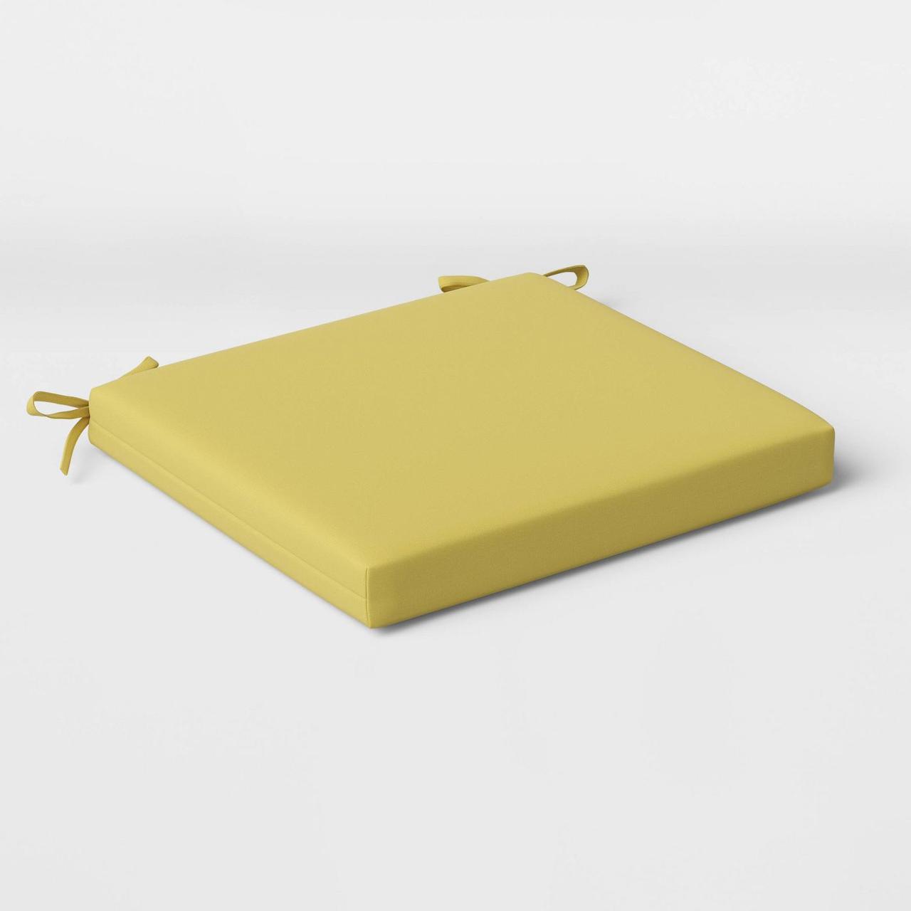 Подушка на стул/скамейку BIG YETI 60x5x60 см квадратная ткань хлопок Желтый (1506990781) - фото 2 Подушка на стул/скамейку BIG YETI 60x5x60 см квадратная ткань хлопок Желтый (1506990781) - фото 2