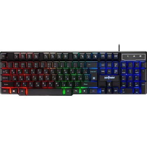 Клавіатура ігрова Defender Mayhem Gk/360DL UA/RGB/USB/19 Anti-Ghost Чорний (45362)