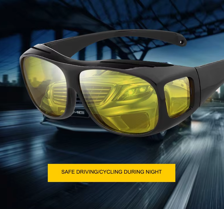 Очки для вождения антиблик Черный - фото 8 Очки для вождения антиблик Черный - фото 8