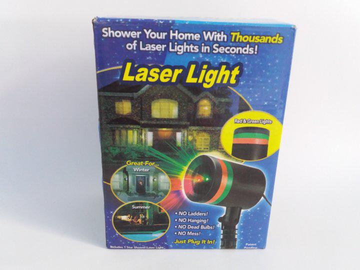 Лазерный проектор уличный - движущиеся точки UKC Shower Laser Light 908/8001 (10051) - фото 7