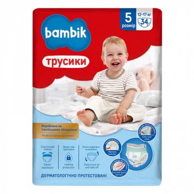 Підгузок Bambik трусики 5 12-17 кг 34 шт. (4823071652543) - фото 2