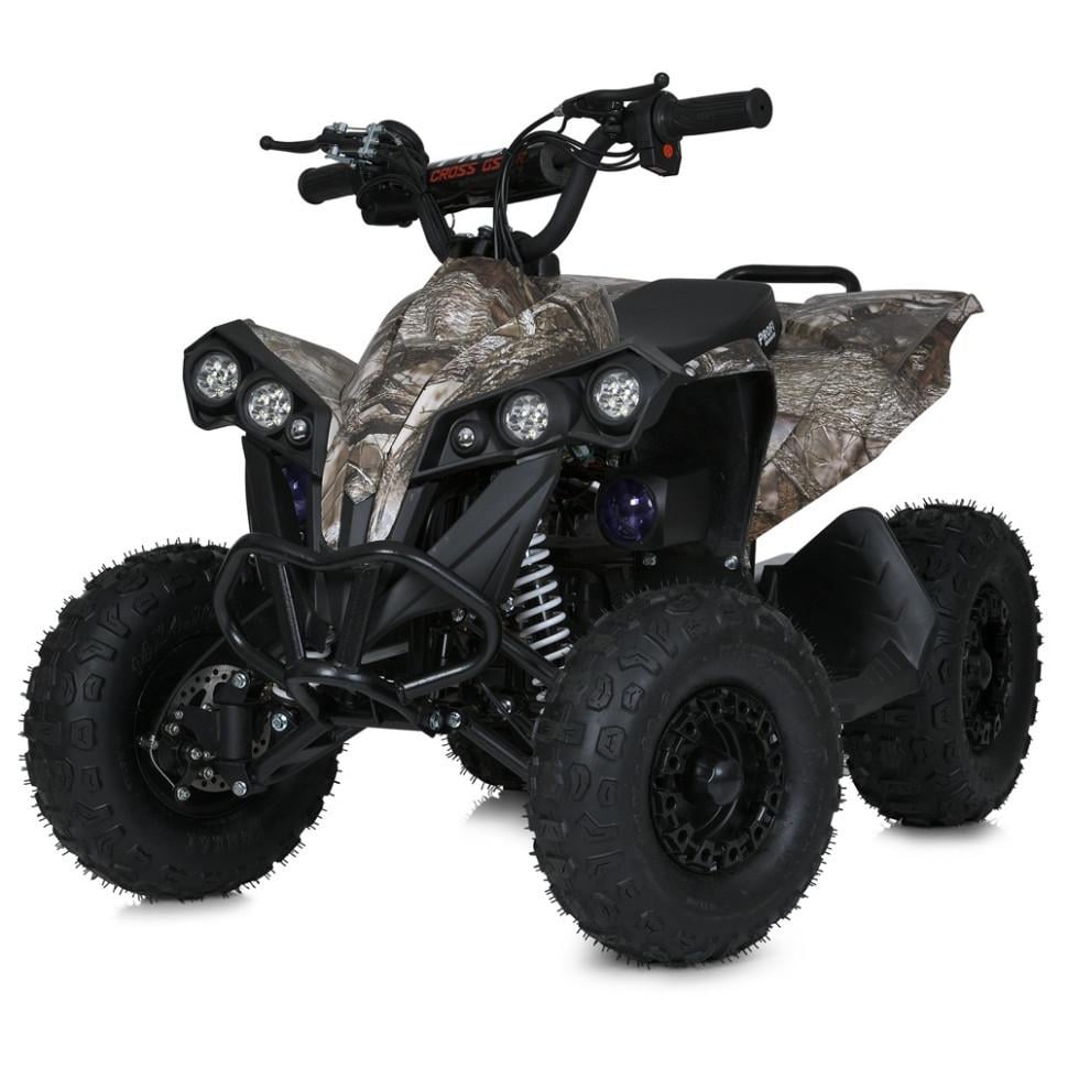 Детский электроквадроцикл PROF1 48V 1200W до 75 кг Черный (DE-169-E-645)