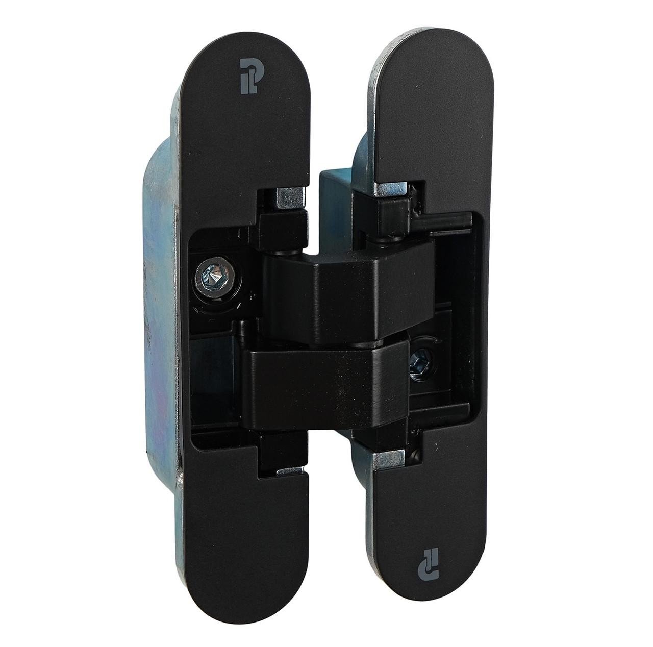 Петля скрытая Profitlock PL160 3D 24x110 мм для дверей 60 кг Черный матовый (PL160.BL) - фото 4 Петля скрытая Profitlock PL160 3D 24x110 мм для дверей 60 кг Черный матовый (PL160.BL) - фото 4
