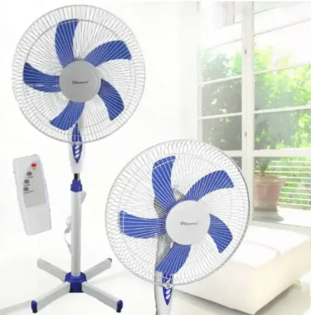 Вентилятор підлоговий Domotec MS-1621 5 лопатей з пультом і таймером - фото 2 Вентилятор підлоговий Domotec MS-1621 5 лопатей з пультом і таймером - фото 2