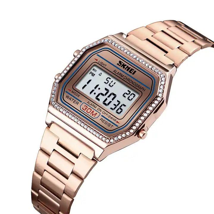Наручные часы женские Skmei 1474 Rose Gold (17137)