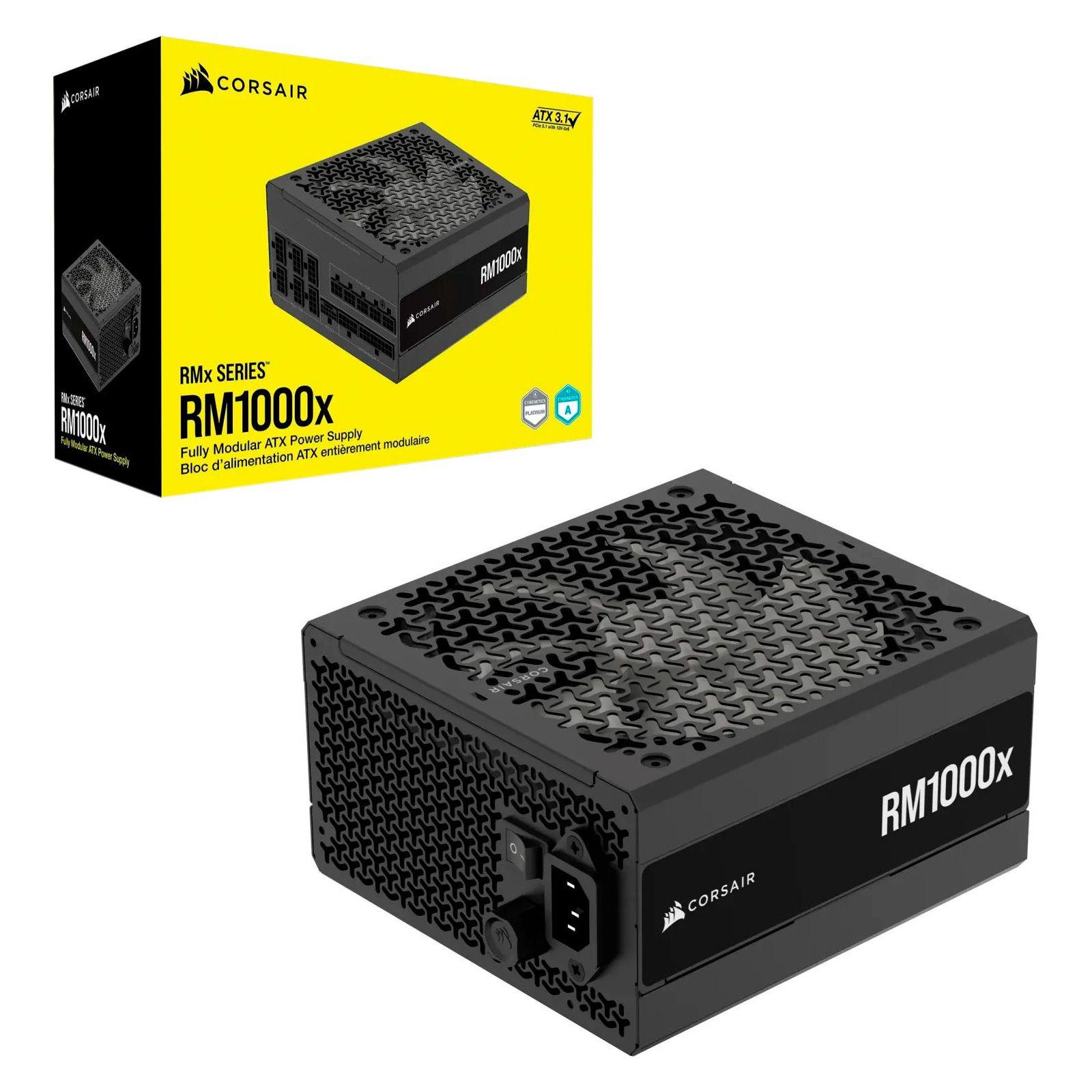 Блок живлення для ПК Corsair RM1000x 1000W Black (CP-9020271-EU) - фото 9 Блок живлення для ПК Corsair RM1000x 1000W Black (CP-9020271-EU) - фото 9