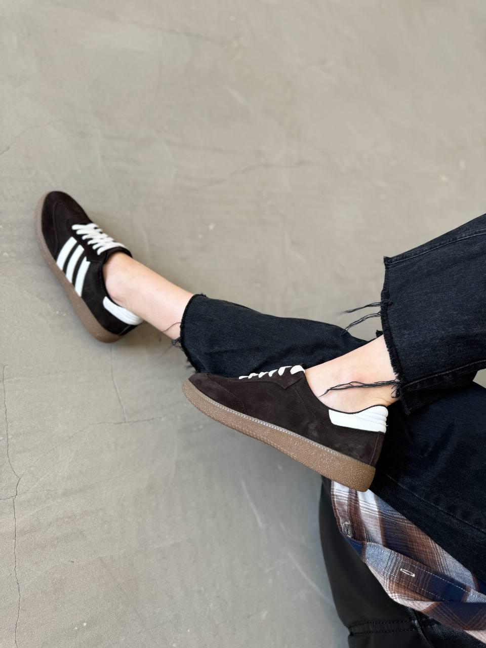 Кеди жіночі Maya Shoes р. 38 Шоколадний (3021) - фото 2 Кеди жіночі Maya Shoes р. 38 Шоколадний (3021) - фото 2