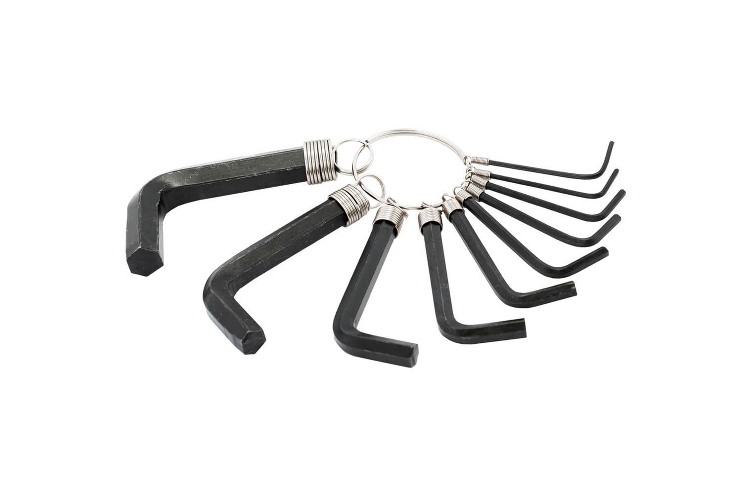 Ключі шестигранні MasterTool CrV 10 шт. 1,5-10 мм 38/60 мм (75-0954) Ключі шестигранні MasterTool CrV 10 шт. 1,5-10 мм 38/60 мм (75-0954)