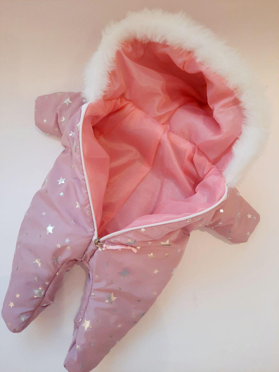 Комбінезон для ляльки Baby Born зимовий 40/43 см Pink - фото 3