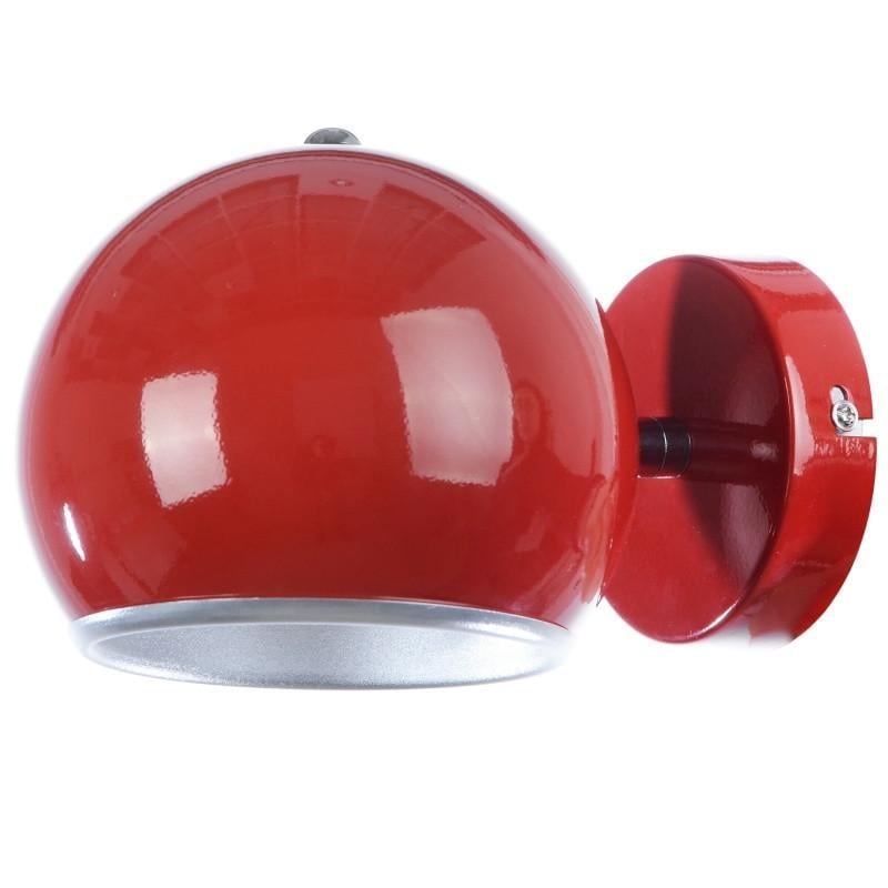 Бра направленного света настенное накладное в спальню Brille BL-317W/1 E14 RED 26-307
