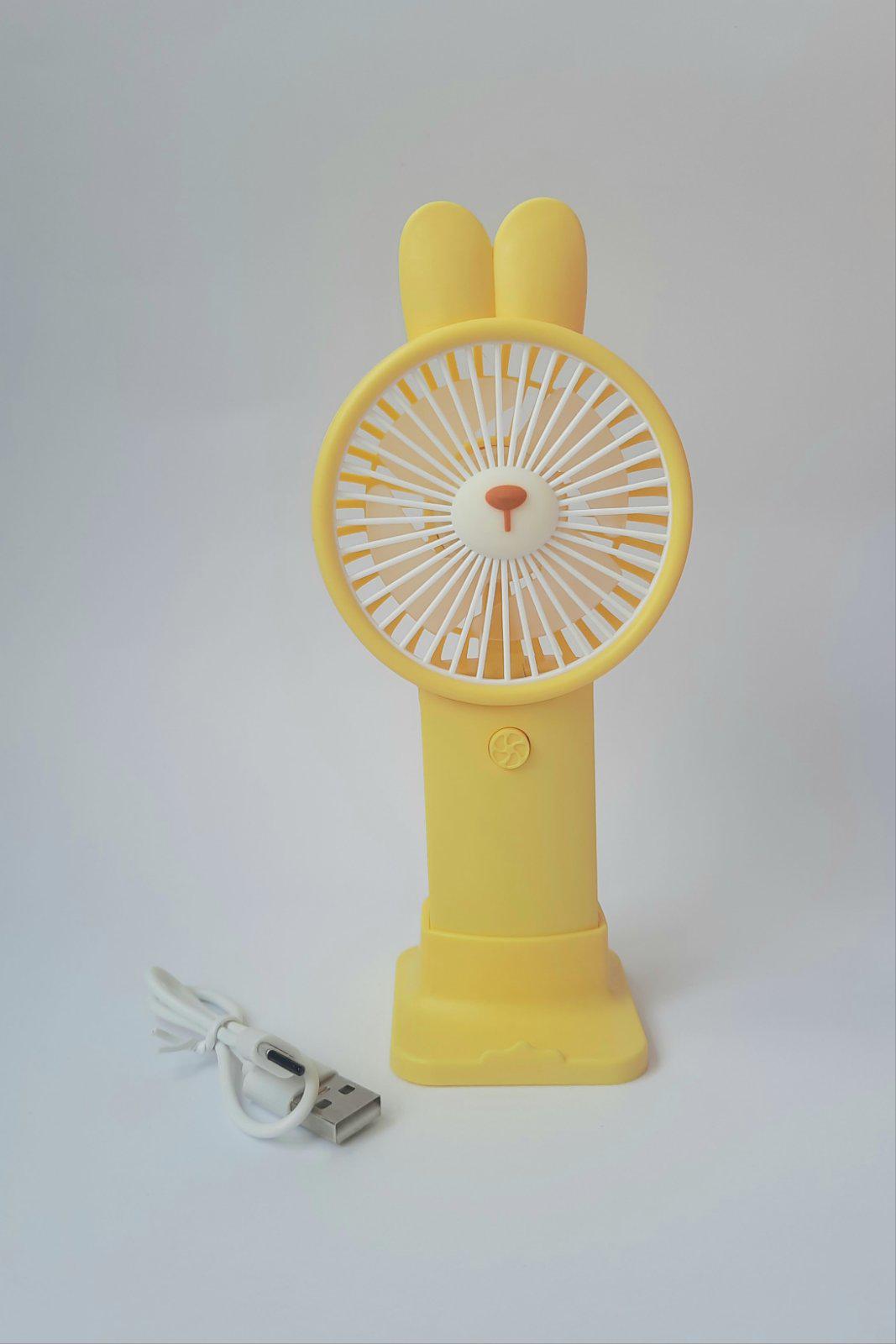 Вентилятор аккумуляторный Fan в форме кролика USB (P-34) - фото 2 Вентилятор аккумуляторный Fan в форме кролика USB (P-34) - фото 2