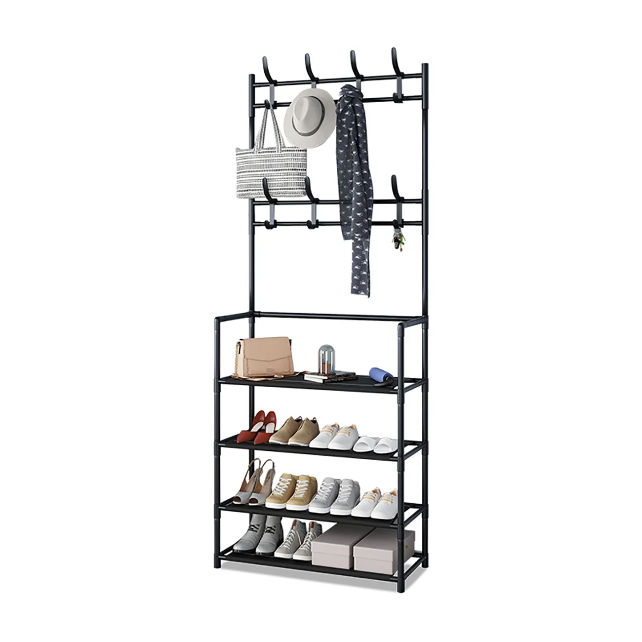Стойка для одежды и обуви напольная simple floor clothes rack (2625384420) - фото 6 Стойка для одежды и обуви напольная simple floor clothes rack (2625384420) - фото 6
